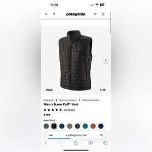 Patagonia Nano Puff Vest